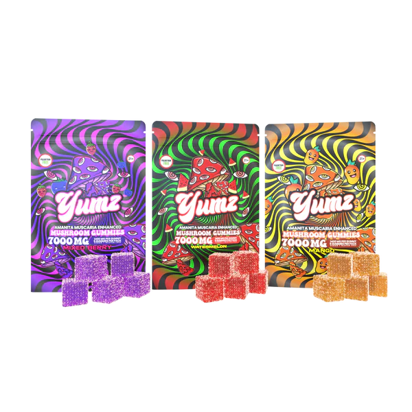 YUMZ - AMANITA MUSCARIA MUSHROOM GUMMIES ( BUNDLE )